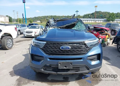 2020 Ford Explorer z USA, uszkodzony, nr VIN 1FMSK8BH5LGC46344